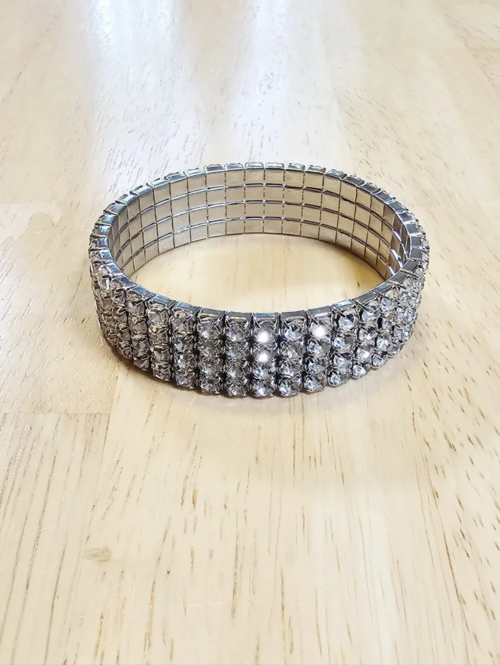 Rhinestone Crystal Stretch Bracelet